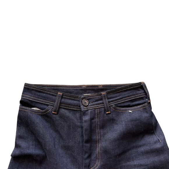 G. Label by goop Le Goop Jean Dark Wash Womens Size 6 Flare Wide Leg - Picture 3 of 8